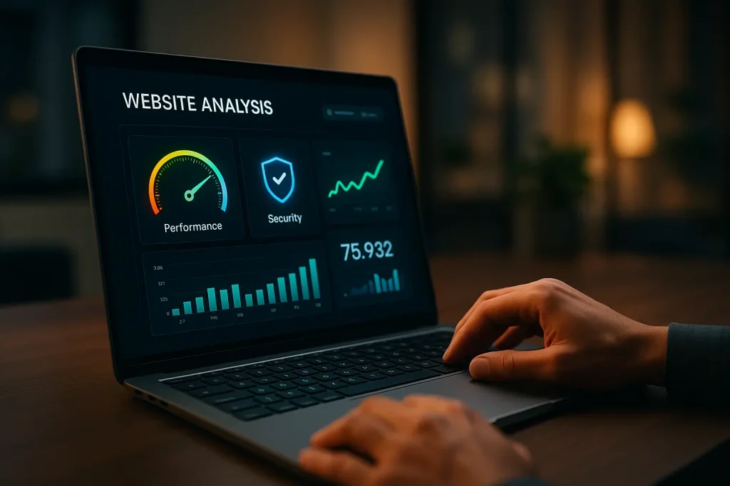 analyse de site web performance securite et seo