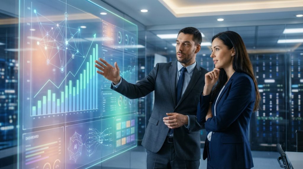 Agence data transformant des données en croissance pour les entreprises