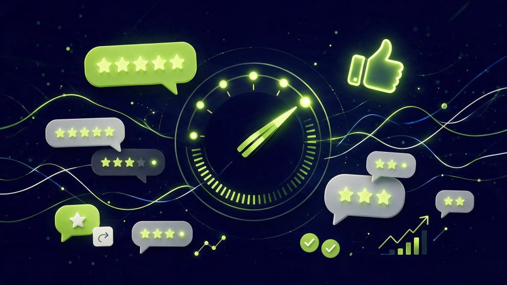 Illustration avis Google et réputation locale