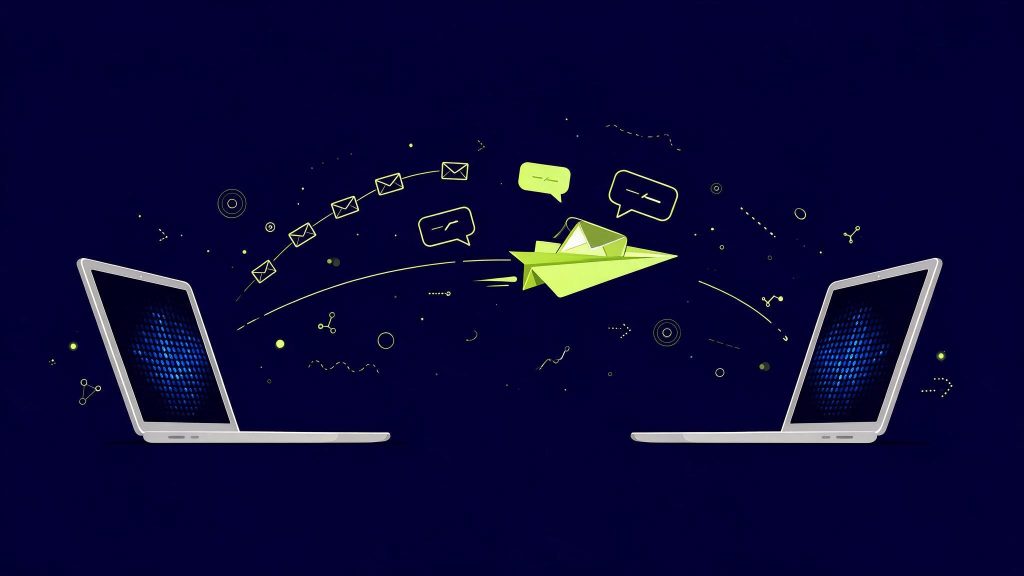 Illustration d'une séquence de cold emails Lemlist obtenant des réponses