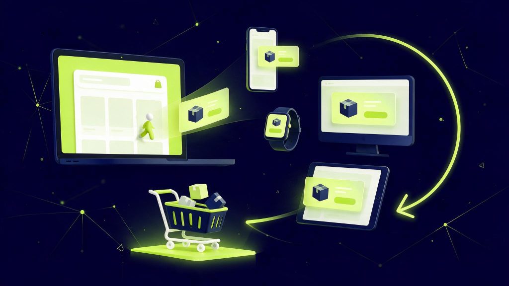 Illustration retargeting display