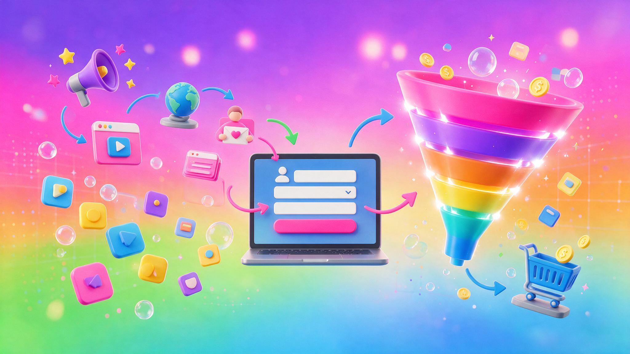 Landing page publicitaire Google Ads Meta